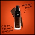thumbnail image 2 of NYX Professional Makeup Can't Stop Won't Stop 24hr Full Coverage Liquid Foundation, Matte Finish, Waterproof, Deep Ebony, 2 of 9