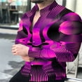 thumbnail image 1 of Camiseta con botones y diseño de diseñador de moda suave cómoda y moderna con diseño de máscara dorada máscara morada y máscara negra patrón HD, 1 of 6