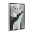 thumbnail image 3 of Stupell Industries Cool Water Lines Gray Framed Floater Canvas Wall Art design by J:L Design, 25 x 17, 3 of 9