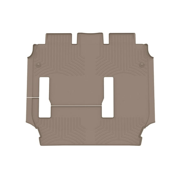 WeatherTech Custom Fit FloorLiners compatible with Chrysler Pacifica, Voyager - One piece - 2nd and 3rd row coverage, Tan