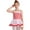 Red, variant on YIZYIF Girls Candy Cane Christmas Costume Stripes Figure Ice Skating Tutu Leotard Dress Dancewear Red 6
