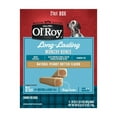 thumbnail image 2 of (4 pack) Ol' Roy Munchy Bone Dog Treats, Peanut Butter Flavor, 60 oz, 21 Count, 2 of 12