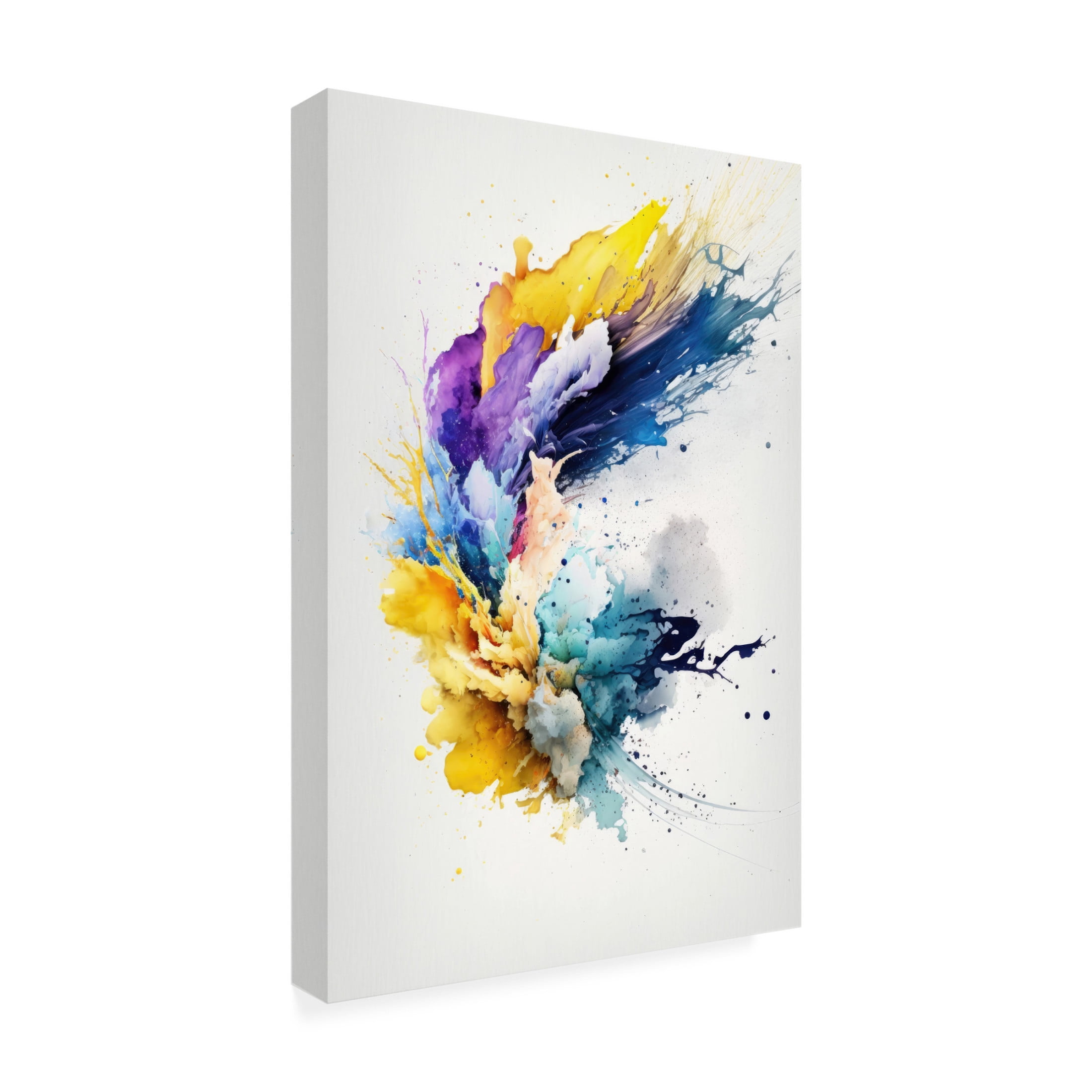 Trademark Fine Art Mauro  Mystic Fluidity Canvas Wall Art