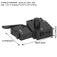 thumbnail image 5 of FA2-6/1BEK SPST Lock on Power Tool Trigger Button Switch Black, 5 of 5