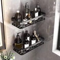 thumbnail image 2 of Cagogo Clearance under $5 Shower Caddy Adhesive Shower Organizer Bathroom Shower Shelves, Shelf for Inside Shower Storage, Rustproof Stainless Steel No Drilling Rack Home Decor, 2 of 6