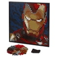 thumbnail image 4 of LEGO Art Marvel Studios Iron Man 31199 Toy Building Kit (3,167 Pieces), 4 of 7