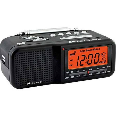 Midland All-Hazard Weather Alert Table Radio