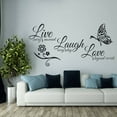 thumbnail image 5 of FAGINEY Adhesive Quote Motto Wall Sticker Bedroom Living Room Wall Decal Home Decoration  , Quote  Wall Sticker, Motto Wall Sticker, 5 of 7