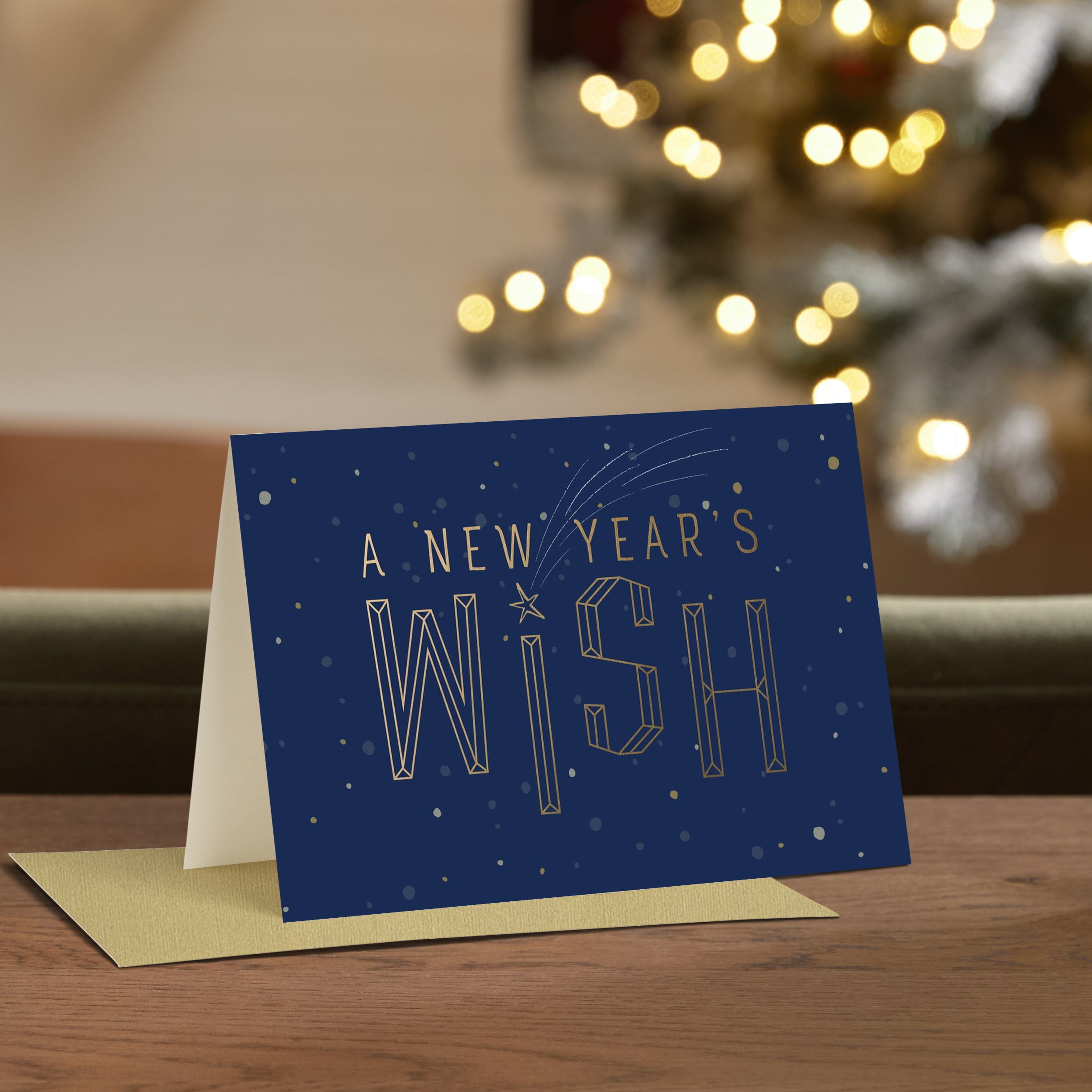 Hallmark Business Bulk Happy New Year Appreciation Cards (New Year Wish), 25 Pack