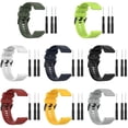 thumbnail image 4 of For Garmin Fenix 6x 26mm Horizontal Texture Silicone Watch Band With Removal Tool, 4 of 4