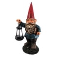 thumbnail image 1 of Garden Gnome Holding Lantern Statue, 1 of 5