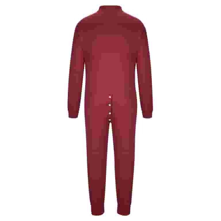 SOOMLON Men's Casual Jumpsuit Festival Pants Fit Button Onesie