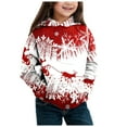 thumbnail image 1 of Chandail à Capuchon à Manches Longues pour Enfants Mode Imprimé, 1 of 4