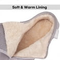 thumbnail image 7 of LongBay Women's Adjustable Diabetic Slippers Memory Foam Arthritis Edema Fuzzy House Shoes, 7 of 7