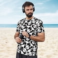 thumbnail image 4 of Wukai Cute Panda (3) Print Men's Short-Sleeved Mesh T-Shirt,Quick-Dry Short Sleeve Workout T-Shirt-Medium, 4 of 8