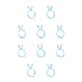 thumbnail image 3 of Qarigey Oreja de tela Diadema Verano Primavera Diadema decorativa linda Fiesta de Pascua Sombrero portátil Disfraz Cabeza Decoración Tipo 8 Tipo 8 10piezas, 3 of 6