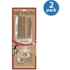 RV2882 Revlon Amber Waves Short Hair Styling Combs 3 Pack (Pack of 2)