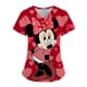 thumbnail image 3 of Mickey Mouse Disney Cuello en V Salón de belleza Médico de mascotas 2024 Uniforme de enfermera superior Top de mujer 2023 Ropa de enfermería de bolsillo Hospital, 3 of 5