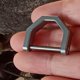 thumbnail image 4 of Llavero de titanio en forma de D con grillete de tornillo, llavero de llave de coche, hebilla D para, 4 of 9