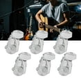 thumbnail image 4 of 6Pcs Locking Guitar String Tuning Peg Metal Sealed Tuner Head Key Set Kit Silver for Acoustic and Electric Guitars, 4 of 8