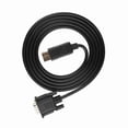 thumbnail image 2 of Adaptador convertidor de cable DisplayPort a VGA HD 1080P de 1,8 m para PC y portátil, 2 of 14