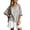 Gray, variant on YuXingFu Maxi Dress Plus Size Mid-Length Scoop Neck Plus Size Womens Dress Long Sleeve Pleated Casual Summer Sky Blue S