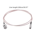 thumbnail image 1 of DIN 1.0/2.3 Mini BNC To BNC Male Connector Cable RF RG179 for HD SDI 75ohm For B, 1 of 5