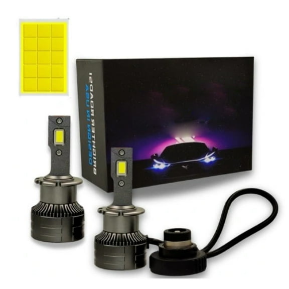 2x D2S D2R LED Headlight Bulb 6000K High Low Beam LED Xenon Conversion Kit