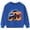 Blue 01, variant on Aideaone Toddler Boys Sweatshirt Long Sleeve Boys Printed Sweatshirt Kids Crewneck Pullover Tops 3-6T