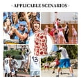 thumbnail image 6 of Sikiie Tomatoes Basketball Jersey Reversible Men's Mesh Athletic Sports Shirts Training Practice S-4XLMedium, 6 of 6