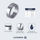 thumbnail image 4 of Anillos Hombre Giratorios, Anillo Anti Ansiedad de Acero Inoxidable Baño de Oro 18k, Xtellar Color Plateado, 4 of 4