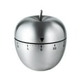 thumbnail image 1 of Kitchen Timer Cute Manual Stainless Steel Metal Mechanical Visual Countdown Cooking Timer With Alarm For Kitchen Cooking Baking Sports, 1 of 7