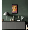 thumbnail image 5 of IBA Indianbeautifulart Hanuman Sitting In Ram Darbar Picture Frame Religious Poster Black Wall Frame Deity&nbsp;Photo&nbsp;Frame Wall Decor&nbsp;For Home/ Office/ Temple, 5 of 7