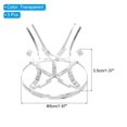 thumbnail image 2 of 3 Pcs Baseball Holders for Balls Acrylic Small Ball Transparent Display Stand, 2 of 7