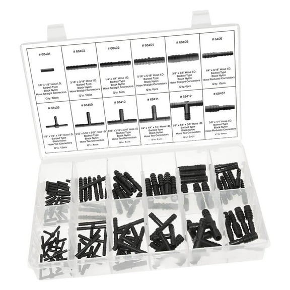 Kuntesetty Car Hose Connector Assortment Reducer Set Hose Barb Reducing Fittings Assortment