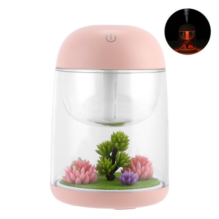 

180ml Micro Landscape Humidifier Colorful Night Light USB Mist Maker Mini Air Purifier Home Office Humidifier
