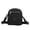 Black, variant on CAIXIA Crossbody Fanny Packs For WomenLightweight Nylon Canvas Mini Crossbody Messenger Bag, Daily Travel Commute Everyday Shoulder Purse