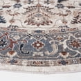 thumbnail image 4 of SAFAVIEH Bayside Sheryll Floral Polyester Machine Washable Area Rug, Gray/Blue, 6'7" x 6'7" Round, 4 of 12