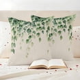 thumbnail image 3 of Rustic Green Leaves Outdoor Waterproof Pillow Covers, Spring Pastoral Nature Vines Plants Decorative Square Throw Pillowcase Sofa Cushion Sham for Patio/Couch/Chair, 20"x20" 2 Pack, 3 of 8