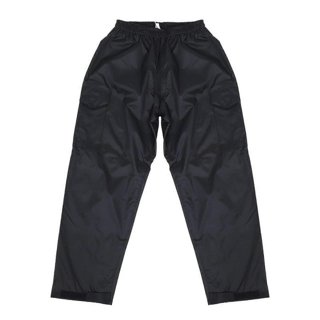 Rain-proof Pants Water-proof Pants Double Layers Pant Breathable Pants for Adult