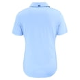 thumbnail image 3 of Women's Cutter & Buck Powder Blue Detroit Tigers Coastline Epic Comfort Eco Recycled Polo, 3 of 3