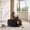 Black, variant on Venuezy Bean Bag Chair 3Ft, Memory Foam Filled, Super Soft Plush, Beanbag Chairs for Adults, Soft Sofa with Removable Flannel Cover, Round Couch for Living Room, Bedroom, Apartment & Reading Nook