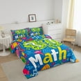 thumbnail image 3 of YST Math Equation Comforter Set For Kids Toddler Size Mathematics Formula Biology Bedding Set For Boys Girls Math Geometry Science Down Comforter Educational Theme Bed Set, 3 of 6