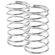 thumbnail image 1 of 2 soportes de acero inoxidable para cepillos de dientes, organizador de metal para baño, soporte plateado para pasta de dientes y cepillos, 1 of 7