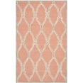 thumbnail image 2 of SAFAVIEH Cambridge Selwyn Geometric Wool Area Rug, Coral/Ivory, 3' x 5', 2 of 8