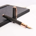 thumbnail image 2 of Pineider Psycho Black with Rose Gold Trim Fountain Pen, 2 of 8