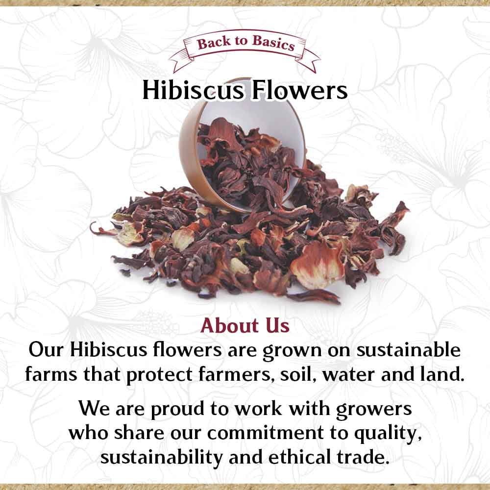 Back To Basics 5 LB 100% Premium Dried Hibiscus Flowers Tea,Jaimaica Tea