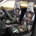thumbnail image 3 of Movie Ghostbusters Car Seat Covers Accessories Vehicle Front Seat Protective Mat Cover 2pcs Universal Fit For SUV Sedan Van Trucks, 3 of 8