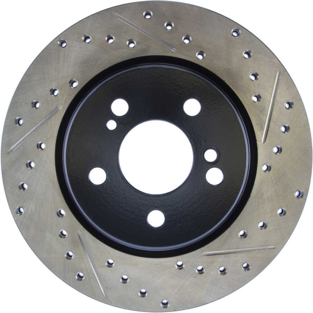 CENTRIC PARTS - SLOTTED-DRILLED Fits select: 1994-2002 MERCEDES-BENZ SL, 1993 MERCEDES-BENZ 600