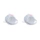 thumbnail image 3 of Injueey Boda Bowknot Faux Pearl Flower Girl Basket con decoración en forma de corazón rosa 2piezas Rosa, 3 of 6